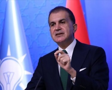 AK Parti Sözcüsü Ömer Çelik: İnsanlık saldırı altında, masumlar öldürülüyor