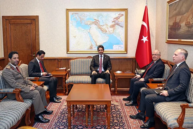 Bakan Güler, Katar’ın Ankara Büyükelçisi ile görüştü