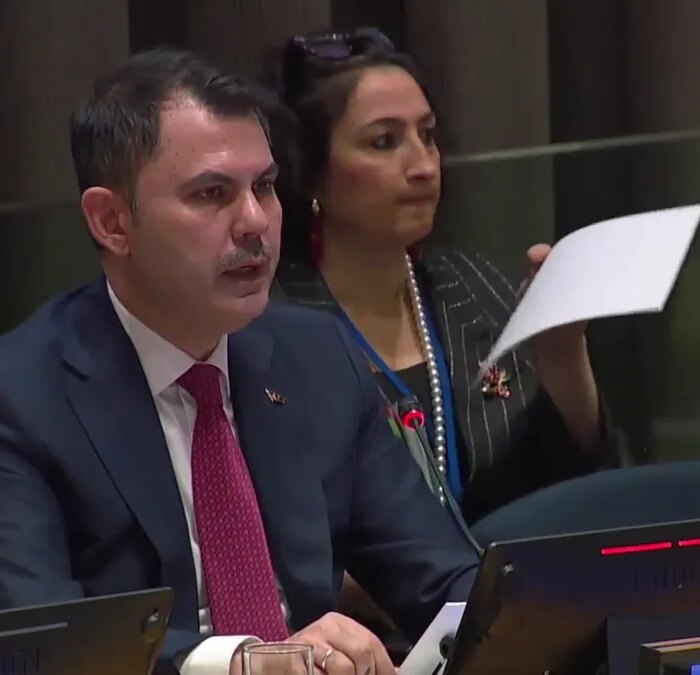 Bakan Kurum BM'de COP31 Zirvesi'nde konuştu! Dikkat çeken "Daha adil dünya" vurgusu