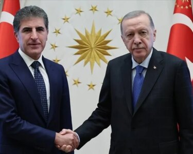 Başkan Erdoğan Neçirvan Barzani ile görüştü