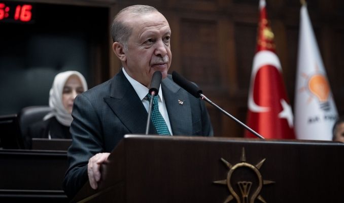 Cumhurbaşkanı Erdoğan: Bölgemiz kan ve barut kokusuyla kaplandı haberi