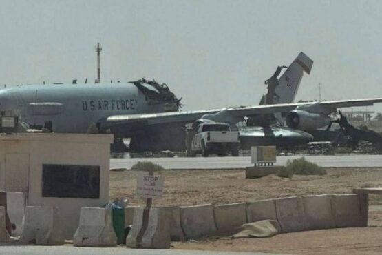 İran'ın vurduğu 300 milyon dolarlık ABD jeti görüntülendi!