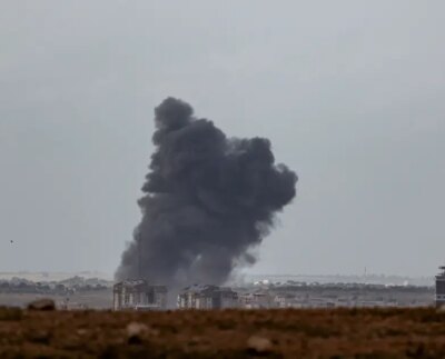 İsrail'de endüstriyel bölge vuruldu. Kimyasal tesiste yangın çıktı