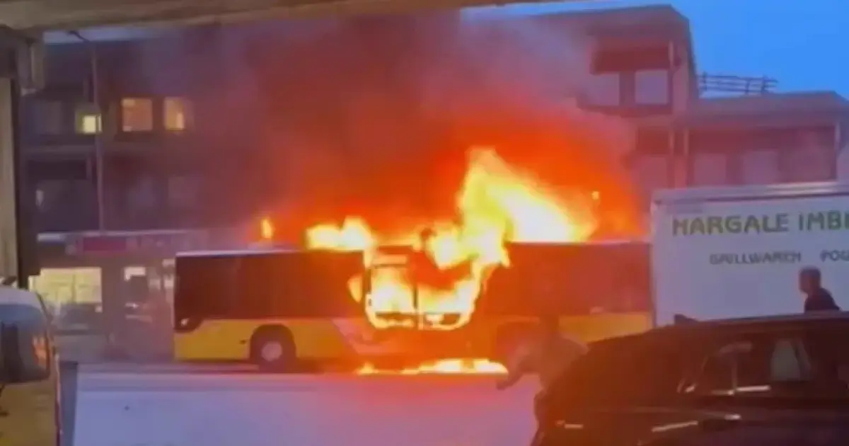 İsviçre’de otobüste yangın faciası: 6 ölü