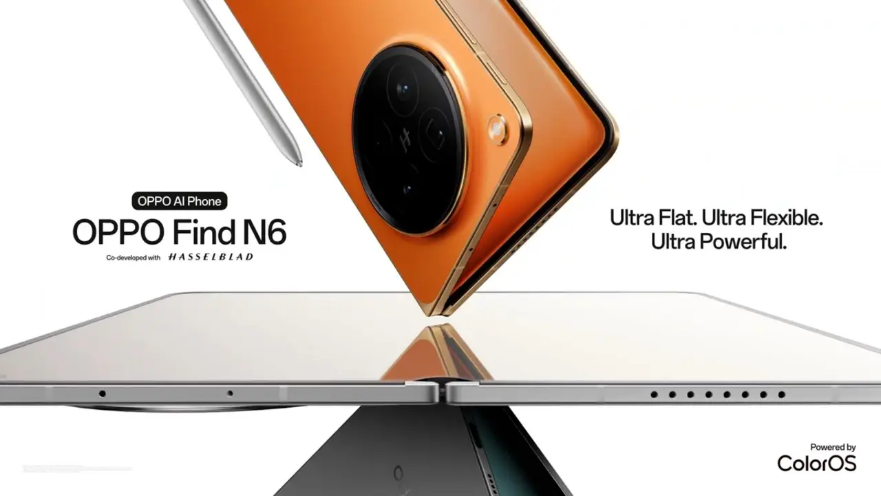 Oppo Find N6 Pürüzsüz Ekranıyla Tanıtıldı