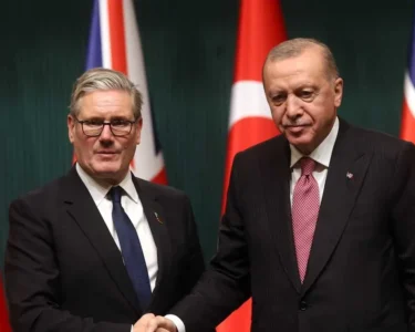 SON DAKİKA... Başkan Recep Tayyip Erdoğan İngiltere Başbakanı Keir Starmer ile görüştü