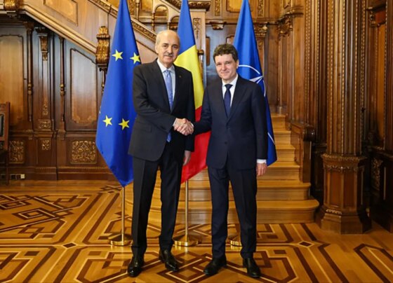 TBMM Başkanı Kurtulmuş, Romanya Cumhurbaşkanı Dan tarafından kabul edildi