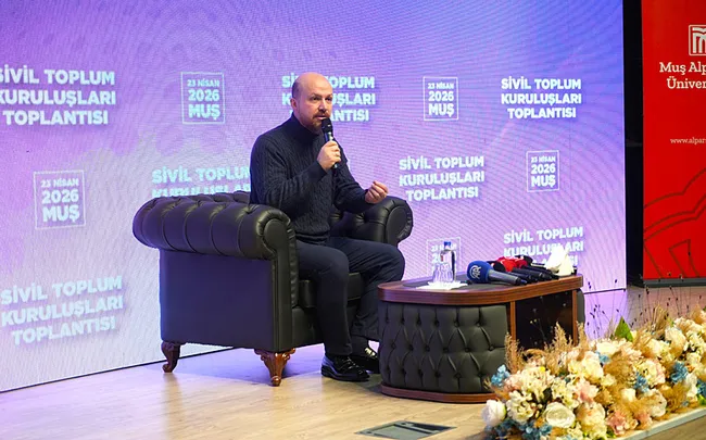 Bilal Erdoğan: “Çocuklar kırmızı çizgimizdir”
