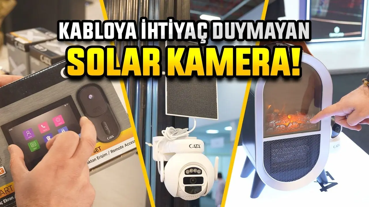 CATA’dan Kabloya İhtiyaç Duymayan Solar Kamera