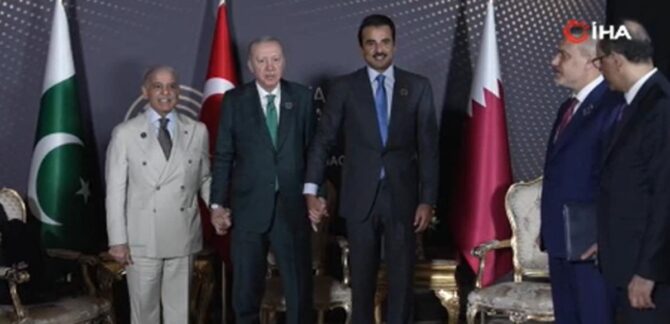 Cumhurbaşkanı Erdoğan, Pakistan Başbakanı Şerif ve Katar Emiri Al Sani ile görüştü 1