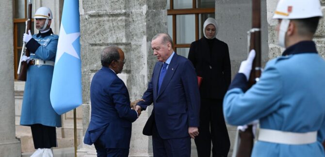Cumhurbaşkanı Erdoğan, Somali Cumhurbaşkanı Mahmud ile görüştü 1