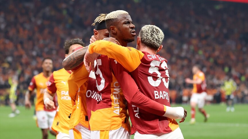 Dev derbide kazanan Galatasaray haberi