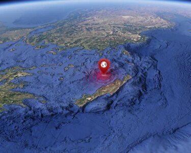 Girit Adası açıklarında 5,8 büyüklüğünde deprem