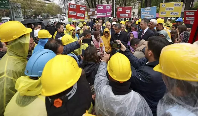Maden işçileri eylemi bitirme kararı aldı haberi