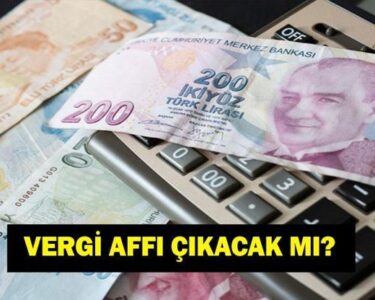 VERGİ AFFI SON DAKİKA: Mehmet Şimşek Duyurdu! Vergi Affı Çıkacak Mı? Ne Zaman Çıkacak? Son Durum Ne?