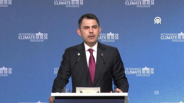 SON DAKİKA | Bakan Kurum: Paris Anlaşması’na verilen destek güçlendirilmeli