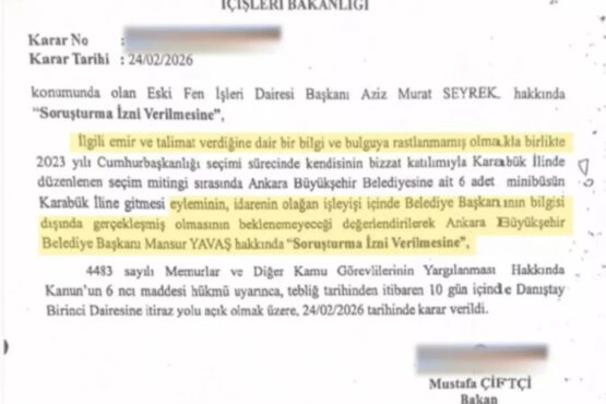 Soruşturma izni sonrası Mansur Yavaş: