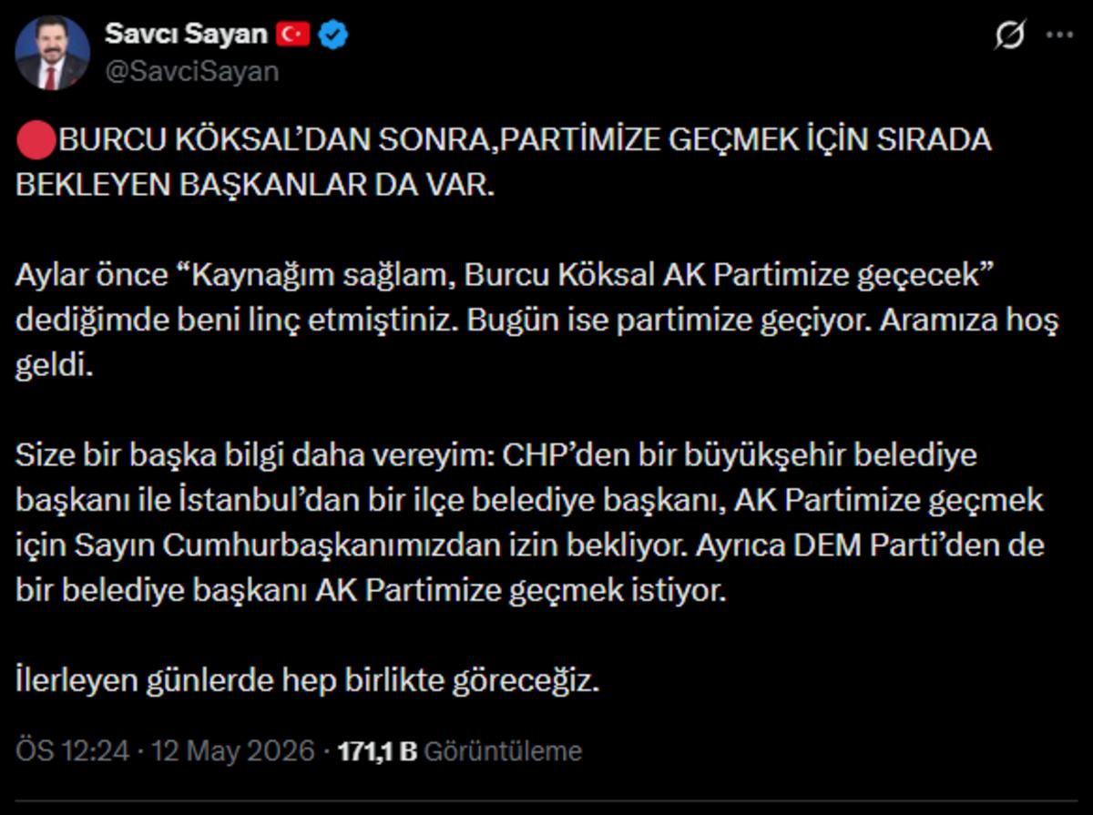 75 başkan AK Parti’ye geçti! Olay iddia: CHP’li 2 isim daha izin bekliyor