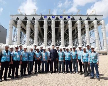 850 Megavat Kapasiteli Yeni Doğal Gaz Santrali Devrede