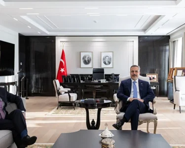 Bakan Fidan, BM Genel Sekreteri'nin Özel Temsilcisi Arnault ile bir araya geldi
