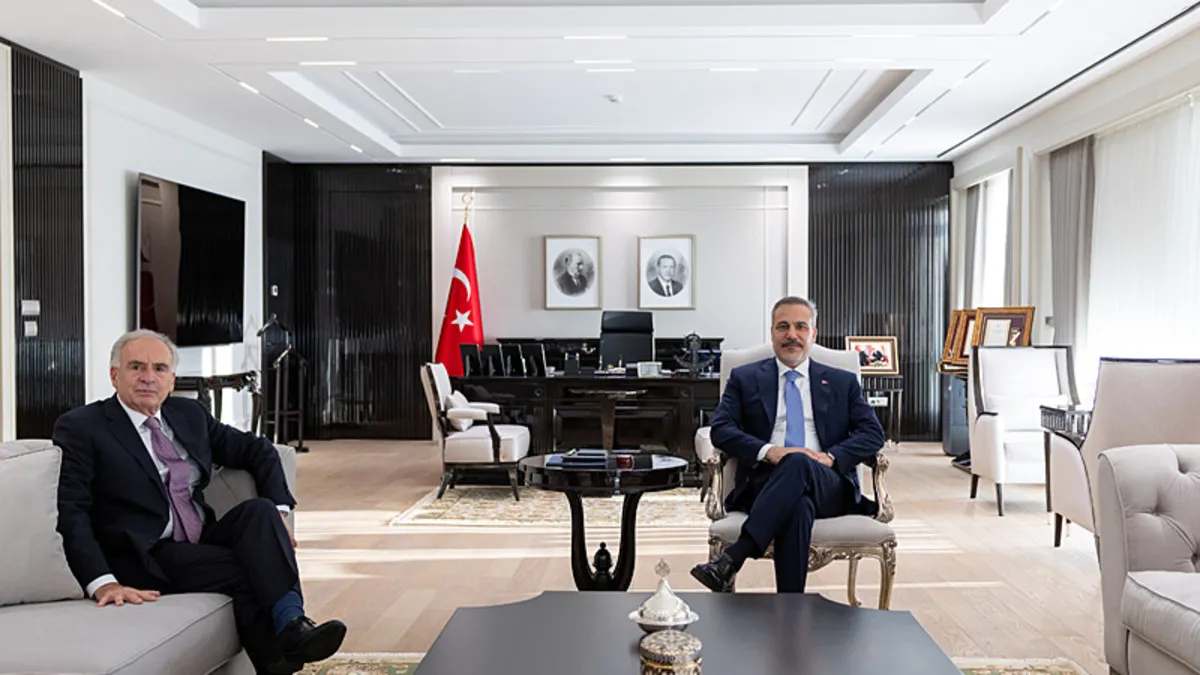 Bakan Fidan, BM Genel Sekreteri’nin Özel Temsilcisi Arnault ile bir araya geldi