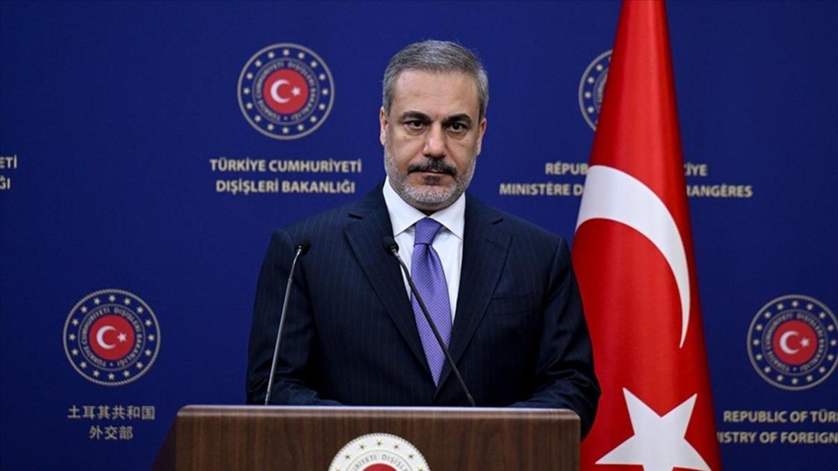 Bakan Fidan, Hamas Şura Meclisi Başkanı Derviş ile görüştü