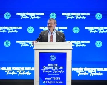 Bakan Tekin: Mesleki ve Teknik eğitim veren okullarımızı tepeden tırnağa revize ettik