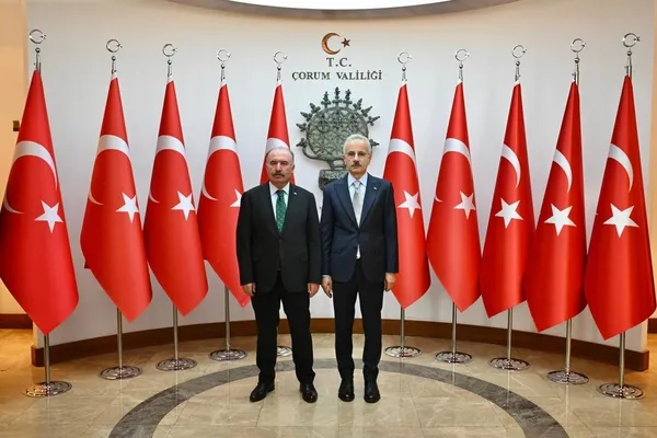 Bakan Uraloğlu Kırkdilim tünellerini açtı: “Çorum’u Karadeniz’den Akdeniz’e, Hızlı trenle Türkiye’nin kalbine bağlıyoruz”