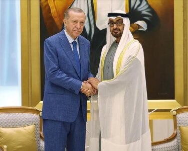 Başkan Erdoğan, BAE Devlet Başkanı Al Nahyan ile görüştü