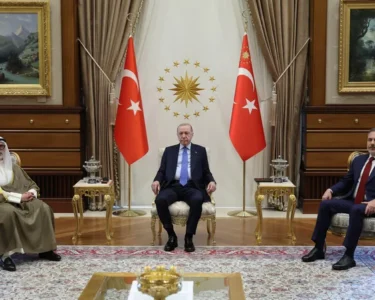 Başkan Erdoğan Kuveyt Dışişleri Bakanı ile görüştü: İşte ilk kareler
