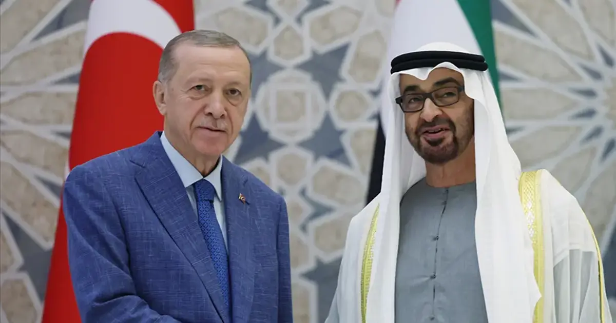 Cumhurbaşkanı Erdoğan, BAE lideri Nahyan ve IKYB Başbakanı Barzani’yle görüştü
