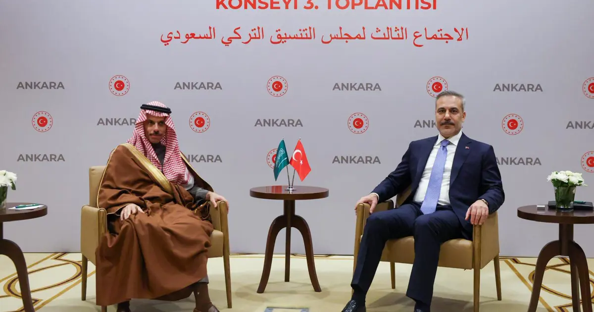 Dışişleri Bakanı Fidan, Suudi mevkidaşıyla Ankara’da görüştü