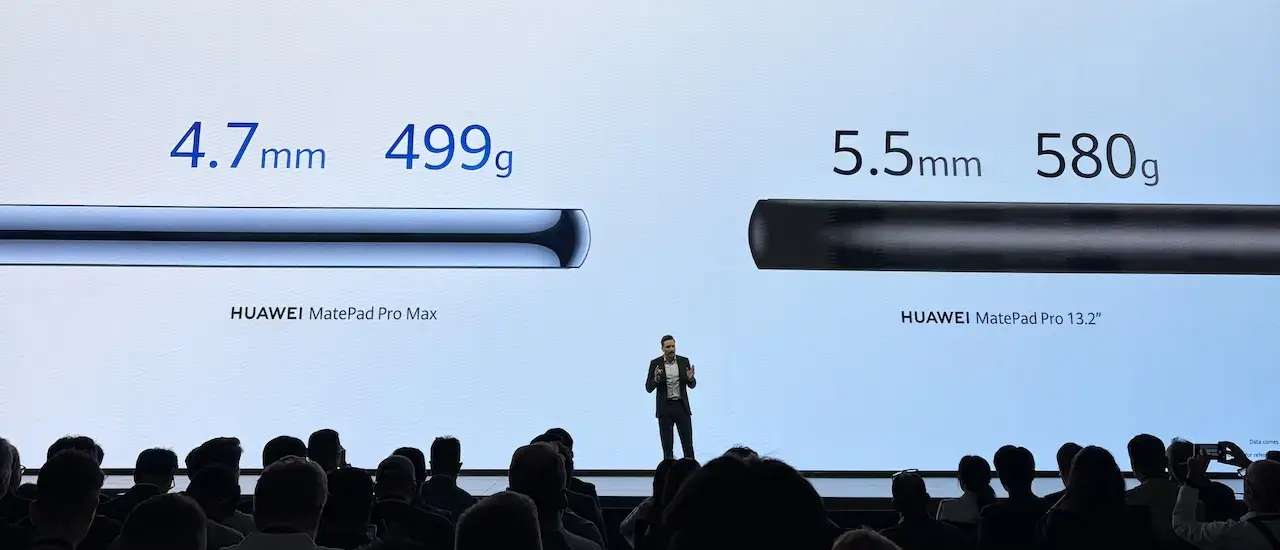 Huawei MatePad Pro Max Tanıtıldı: En İncesi O!