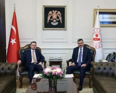 İçişleri Bakanı Mustafa Çiftçi ile Adalet Bakanı Akın Gürlek Dolandırıcılıkla Mücadele Merkezi projesini görüştü