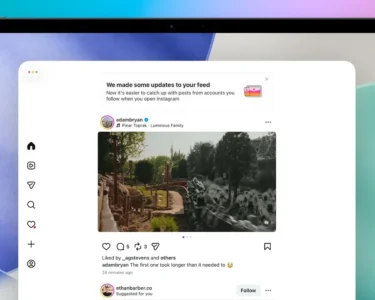 Instagram, iPad, uygulama, güncelleme, arayüz