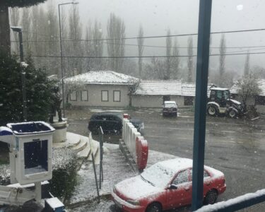 İzmir'de mayıs ayında kar sürprizi haberi