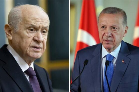 Cumhurbaşkanı Erdoğan, MHP lideri Bahçeli'yi kabul etti