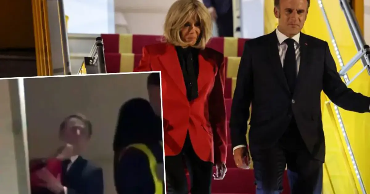 Macron’un yediği tokatın nedeni “çok güzelsin” mesajı