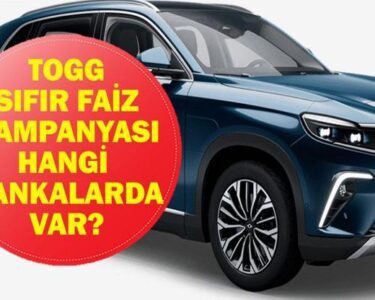 TOGG SIFIR FAİZ 2026: TOGG Faizsiz Kredi Hangi Bankalarda Var? Filo Alımlarına Kurban Bayramı Öncesi TOGG Fırsatı!